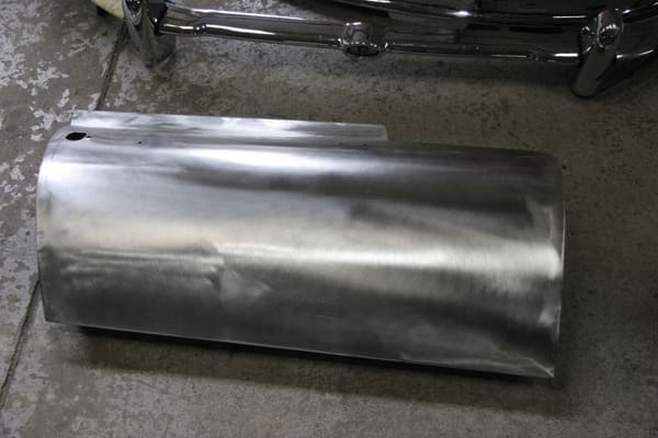 Tony's E-Type restoration, October 2019: photo 2 of 9