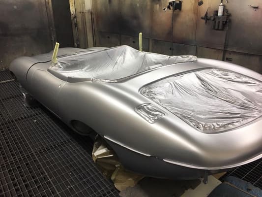 Tony's E-Type restoration, October 2019: photo 6 of 9