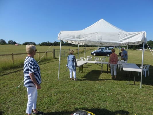 Popham 2018 BBQ, December 2018: photo 5 of 18